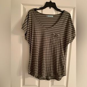 Maurices striped shirt.